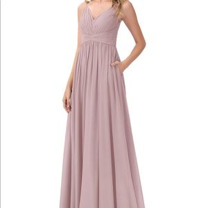 Azazie Serena Vintage Mauve Bridesmaid Dress